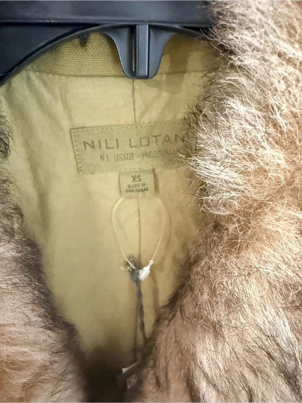 Nili Lotan Ronay Shearling Trimmed Cotton Parka